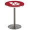 Holland Bar Stool Co 36" Stainless Steel Houston Pub Table, 36" dia. Top L214S3636Houston - alternate 1