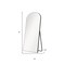 Homeroots 67" Black Arch Wood Framed Standing Mirror 565043 - alternate 3