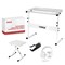 Pyle Heavy-Duty Electric Keyboard Accessories, E Piano Equipment Pack Includes Height Adjustable Z Shape PKST20SW - alternate 1