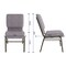 Flash Furniture Gray Fabric Church Chair, PK4 4-XU-CH-60096-BEIJING-GY-BAS-GG - alternate 4