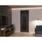 Vdomdoors Aluminum Door Iron 1600 Black Entry Steel Metal Classic Painted 36 x 92 (36 x 80+12)-Left Inswing IRON1600EXD-BLK-W36xH80+12-LH-I - alternate 2