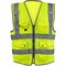 Neiko High Visibility Safety Vest ANSI Class 2, 9 Pockets, Neon Yellow, Small (S) 54050A - alternate 1