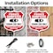 Signmission Private Dumpster Shield Sign Tenant Use, 6 Inch X 6 Inch, Plastic Sign SHI-P-6-438 - alternate 3