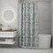 Homeroots 72" Gray And White Bird Shower Curtain 484088 - alternate 2