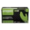 Gloveworks By Ammex Heavy-Duty Industrial Nitrile Gloves, Powder-Free, Large, 8 mil Thick, 9.5" Long, Green, 1000PK GWGN46100 - alternate 1