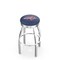 Holland Bar Stool Co 30" Chrome Washington Capitals Swivel Bar Stool, Accent Ring L8C3C30WshCap - alternate 1