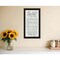 Homeroots Laundry Rules 1 Black Framed Print Bathroom Wall Art 416177 - alternate 2