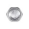 Auveco 5/16in x 1in Indented Hex Head Tapping Screw 1/2in Hex Zinc, 100PK 2268 - alternate 2