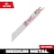 Milwaukee Tool 6" 14 TPI SAWZALL Blades (50 Pk) 48-01-6182 - alternate 4
