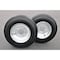 Antego Single Trailer Tire on Rim 480-8 4.80-8, Load C, 6 Ply, 4 Lug Galvanized Wheel A83750205757064808 - alternate 3
