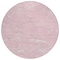 Homeroots 8' Pink Ivory And Gray Round Abstract Washable Indoor Outdoor Area Rug 601082 - alternate 4