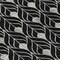 Homeroots 8' Black And Ivory Round Geometric Washable Indoor Outdoor Area Rug 596005 - alternate 3