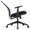 Leisuremod Ingram Office Task Chair with Adjustable Armrests and Swivel and Tilt, White IO20W - alternate 5