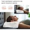 Simple Deluxe Cervical Pillow for Neck and Shoulder Support, Odorless for Pain Relief, Ergonomic Memory Foam Cont 3A88HKPILONECKQUEENWHT - alternate 2