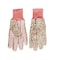 Best Garden Womens 1 Size Fits All Canvas Garden Glove with Knit Cuff 726052 - alternate 5