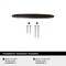 Amerock Arc 3 inch (76mm) Center-to-Center Oil-Rubbed Bronze Cabinet Pull, 10PK 10VMP37355ORB - alternate 3