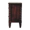 Homeroots 22" Brown Solid Wood Two Drawer Nightstand 701742 - alternate 4