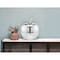 Homeroots 13" Silver Buffed Aluminum Decorative Apple Tabletop Sculpture 354642 - alternate 3