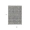 Homeroots 9' X 12' Gray Ivory And Gold Geometric Washable Indoor Outdoor Area Rug 612182 - alternate 3