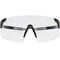 Bouton Optical Enhanced Coverage Frameless Safety Glasses, w/Black Temples and Clear FogLess 3Sixty Lens Coating 250-40-0520 - alternate 2