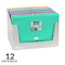 C-Line Products 8-1/2" x 11" Assorted 7-Pocket Expanding File, 12EA/DS 58300-DS - alternate 6