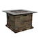 Seasonal Trends Morgan Hill Fire Table, 3412 in W, Square Table 52075 - alternate 3