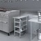 Amgood 30in D x 15in L Stainless Steel Table, Three Undershelves AMG WT-3015-3SH-Z - alternate 4