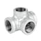 B & K 3/4 in. FIP each X 3/4 in. D FIP 3/4 in. D FIP Galvanized Malleable Iron Side Out Tee 311USOT-34 - alternate 1