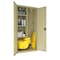 Hirsh Janitorial Cabinet, 18" D x 36" W x 72" H, Putty 24032 - alternate 4