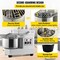 Vevor Commercial Dough Food Mixer Spiral Dough Mixer w/ 8.5Qt Stainless Steel Bowl BDM8 - alternate 4