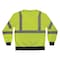 Ergodyne Hi-Vis Sweatshirt, 4XL, Lime 22878 - alternate 2