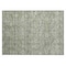 Homeroots 2' X 3' Cream and Tan Floral Washable Non Skid Indoor Outdoor Area Rug 564320 - alternate 2