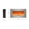 Northwest 30in Wall Mounted Electric Fireplace 13 Backlight Colors and Remote Control 80-BL31-2002 - alternate 4