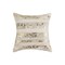 Homeroots Set of Two 18" Natural and Gold Striped Cowhide Throw Pillows with Glitter, 2PK 544636 - alternate 6