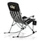 Picnic Time Family Of Brands NCAA Georgia Tech Yellow Jackets Outdoor Rocking Camp Chair - XL Heavy Duty Camping Chair 805-01-175-194-0 - alternate 2