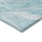 Homeroots 3' X 5' Teal Blue Aqua And Ivory Abstract Washable Indoor Outdoor Area Rug 582998 - alternate 7