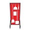 5S Supplies Housekeeping Shadow Board Broom Station V12, Red / White, Kit, No Text HSB-V12-RED/WHITE-KIT-NO TEXT - alternate 1