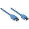 Manhattan SUPERSPEED USB EXTENSION CABLE A MALE / A FEMALE, 2 M, BLUE 322379 - alternate 2