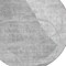 Homeroots 8' Gray Silver And Ivory Round Abstract Washable Indoor Outdoor Area Rug 587598 - alternate 4