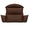 Leisuremod Hanging 2 person Egg Swing Cushion, Brown ES57C-BR - alternate 3