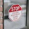 Signmission Stop Visitors Register at Guard Hou, 18 inch X 18 inch, Vinyl Decal, 2PK OC-D-2PACK-18-298 - alternate 2