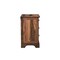 Homeroots 27" Dark Brown Solid Wood Three Drawer Nightstand 521188 - alternate 5