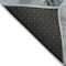 Homeroots 5' X 8' Graphite And Gold Abstract Washable Indoor Outdoor Area Rug 618503 - alternate 5