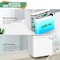 Edendirect 22 pt 2000 sq ft Dehumidifier for Home in White with Bucket with Drain Hose ZR-OL12-D031B - alternate 3