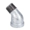 B & K 1/2 in. FIP each X 1/2 in. D MIP Galvanized Malleable Iron 45 degree Street Elbow 311SE45-12 - alternate 6