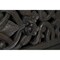 Homeroots 35" Black Carved Floral Solid Wood Six Drawer Dresser 569591 - alternate 3