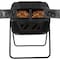 Pure Garden Compost Tumbler 43Gal Compost Bin w/ Dual Chambers, 360-Degree Rotating Design & Garden Gloves 50-LG1404 - alternate 5