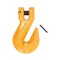 Mytee Products 3/8in Grade 80 Clevis Cradle Grab Hooks w/Pins, Tow Hooks w/Clevis Pin for Trucks, 7100 lbs WLL 10PK GH38-G80x10 - alternate 4