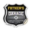 Signmission Father's Garage I Can Fix Everything But Stupid, 18 inch X 18 inch, Vinyl Decal, 2PK SHI-D-2PACK-18-490-FATHER - alternate 1