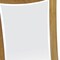 Homeroots 35" Brown Abstract Wood Framed Bathroom Vanity Mirror 376660 - alternate 4